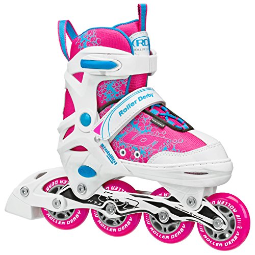 Roller Derby Girls I145G-M ION 7.2 Estaca Inline ajustable, Medium (2-5)