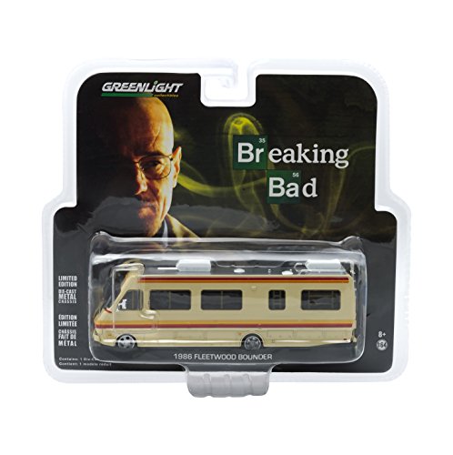 GreenLight Collectibles Breaking Bad 2008-13 Serie de TV - 1986 Fleetwood RV Bounder Vehículo (1:64 Escala)