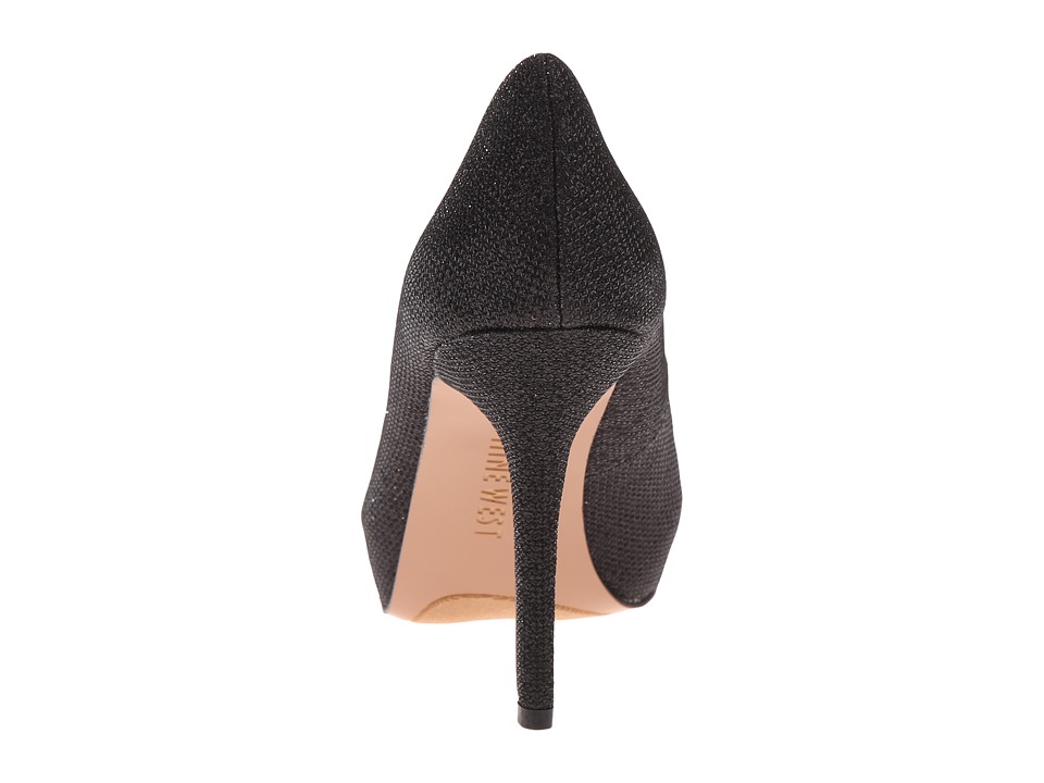 Tacones Mujer Nine West Qtpie Negro Tacón Medio Envío Gratis