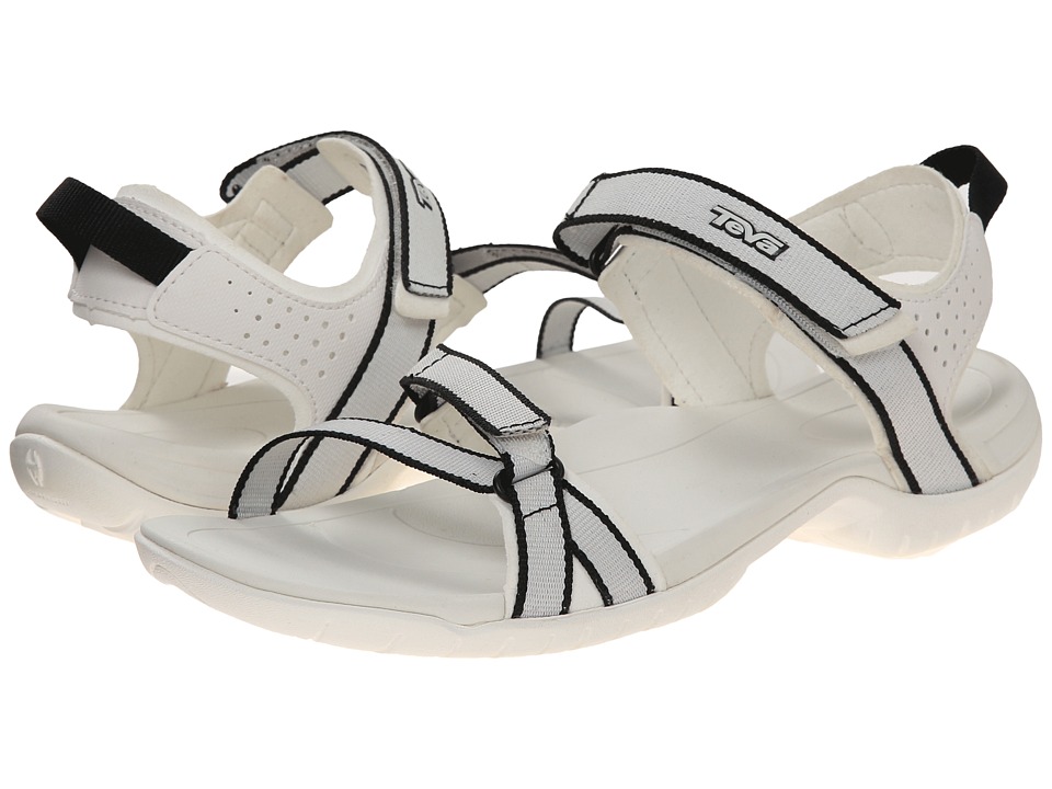Sandalia Mujer Teva Verra Negro Planos Nylon Envío Gratis