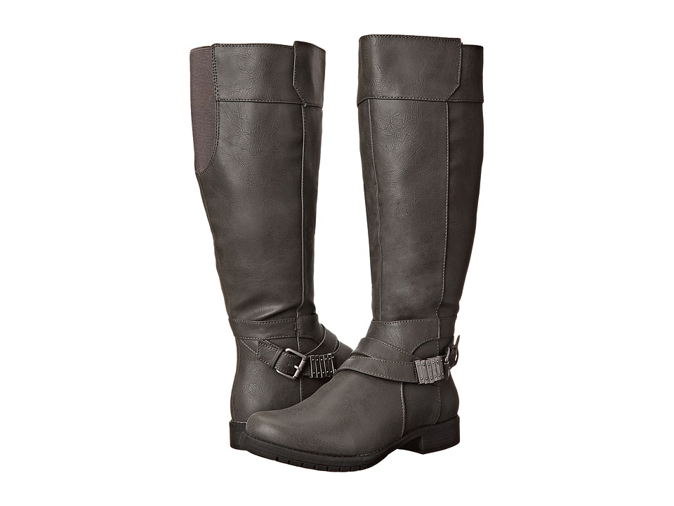 Bota Mujer LifeStride Maximize Wide Calf Gris P Envío Gratis