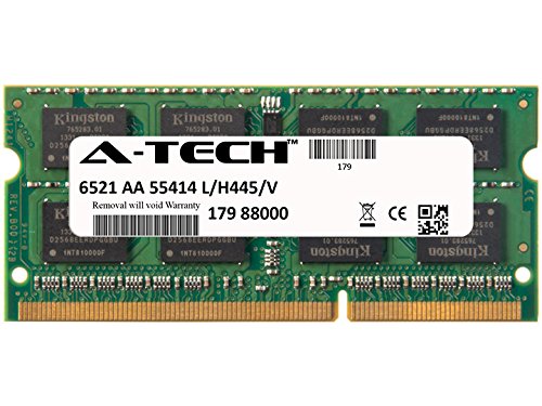 2GB STICK para Toshiba Toshiba Satellite C655D-S5085 C655D-S50851 S50852 C655D-C655D-S50853 S50854 C655D-C655D-S5086 C655D-S5087 C655D-S5088 C655D-S5089 C655D-S5091 C655D-S5120 C655D-S5124 C655D-S5126 C655D-S5130 C655D- S5133 C655D-S5134 C655D-S5135 C655D-S5136 C655D-S5138 C655D-S5139 C655D-S5143 C655D-S5192 C655D-S5200 C655D-S5202 C655D-S5209 C655D-S5210 C655D-S5226 C655D-S5228 C655D-S5230. SO-DIMM DDR3 No ECC de 1066 MHz Memoria RAM PC3-8500. Genuina A-Tech Marca.