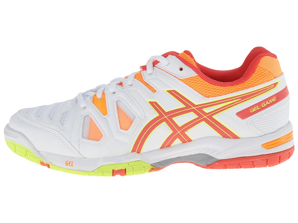 Zapatilla Mujer ASICS Gel-Game® 5 Blanco Planos Malla Sintético
