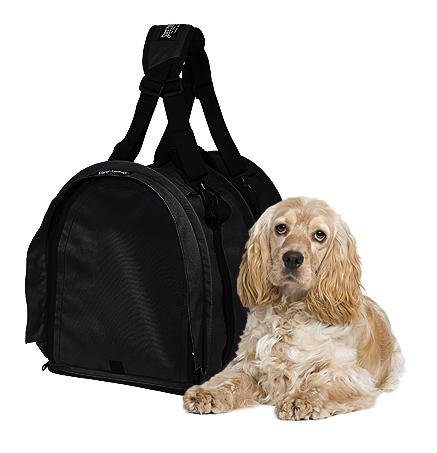 Sturdibag Extra Large Pet Carrier flexible Altura del animal doméstico de asas, Negro, Talla XL {20