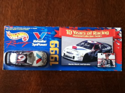 Hot Wheels 10 años de carreras Martin, Roush y Valvoline
