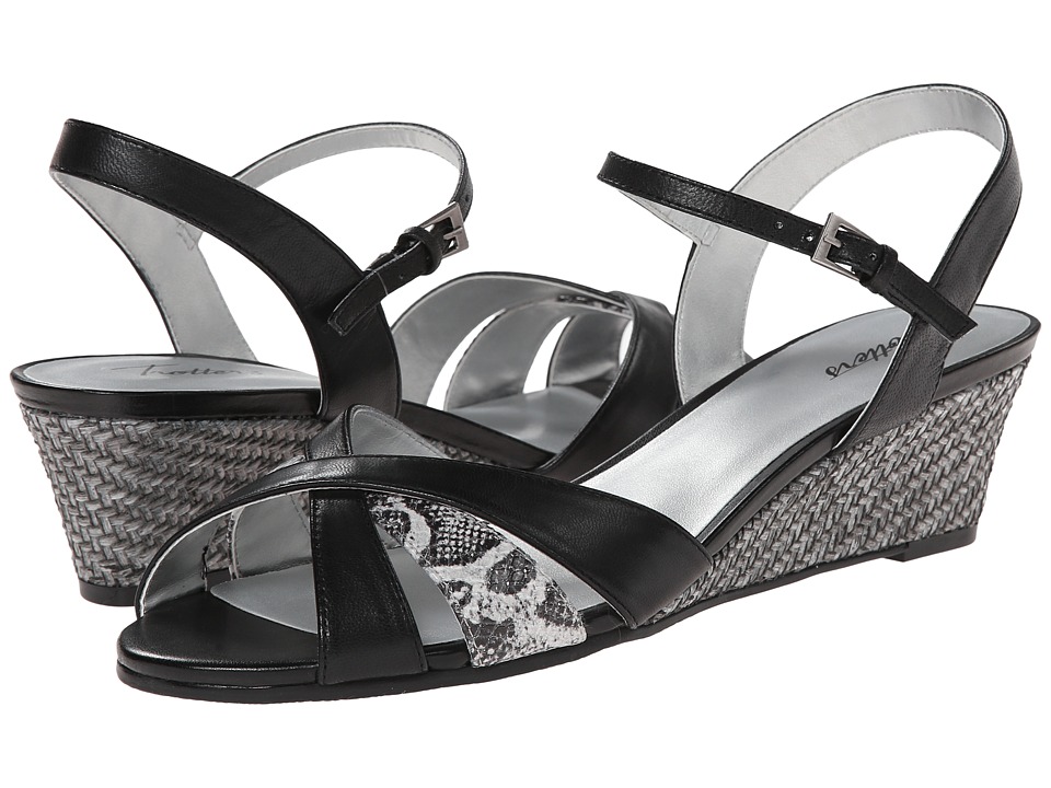 Sandalia Mujer Trotters Mickey Café Tacón Medio Envío Gratis