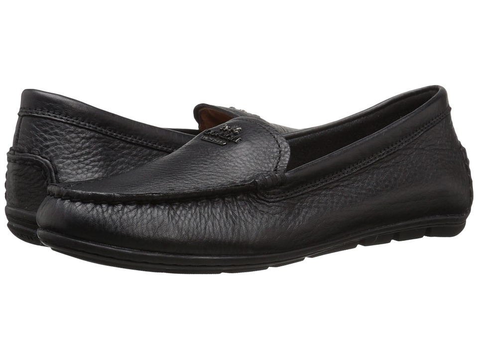 Zapato Mujer COACH Mary Lock Up Negro Planos Cu Envío Gratis