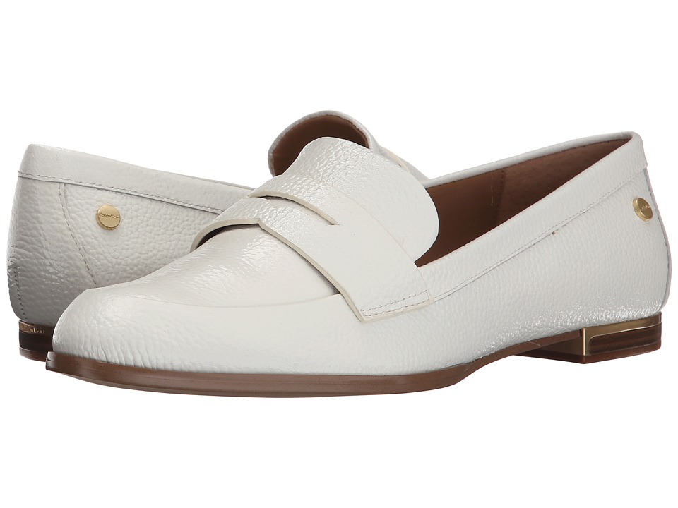 Zapato Mujer Calvin Klein Celia Blanco Planos C Envío Gratis
