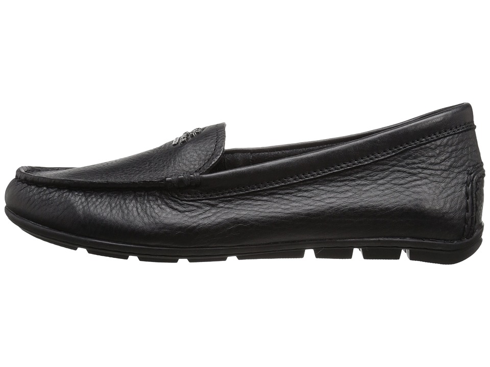Zapato Mujer COACH Mary Lock Up Negro Planos Cu Envío Gratis