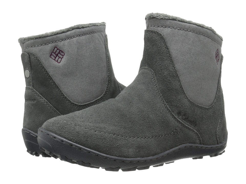 Bota Mujer Columbia Minx™ Nocca Slip Gris Plano Envío Gratis