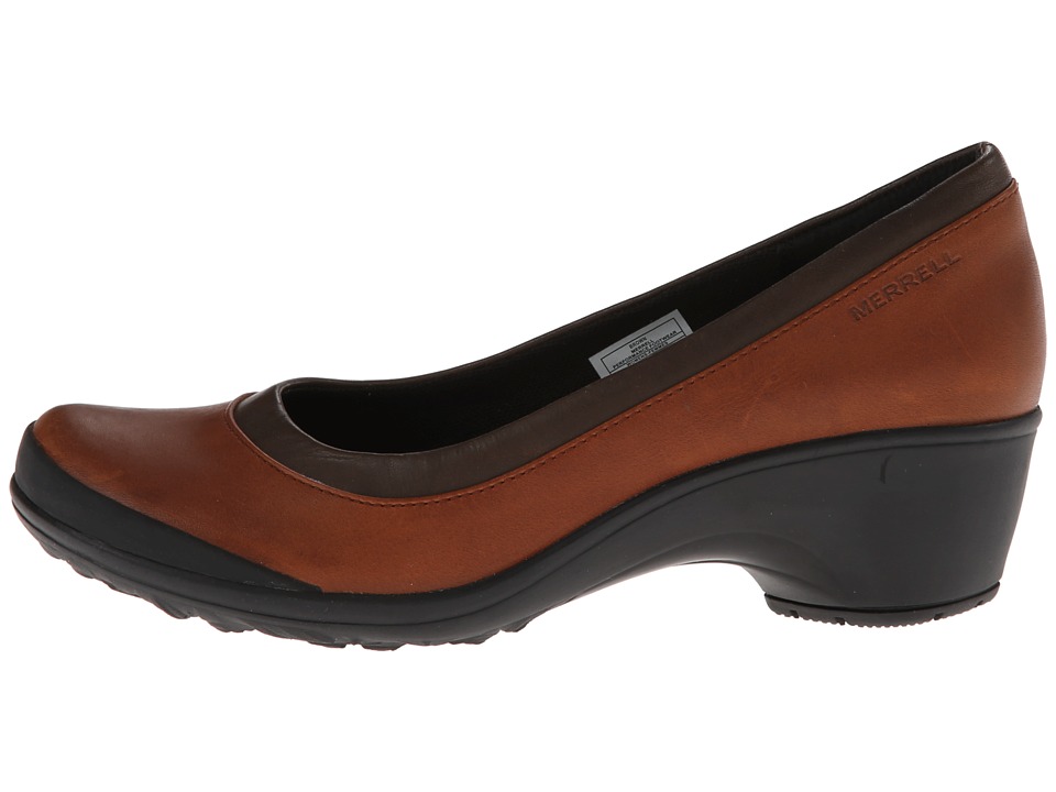 Plataforma Tacones Mujer Merrell Veranda Café P Envío Gratis