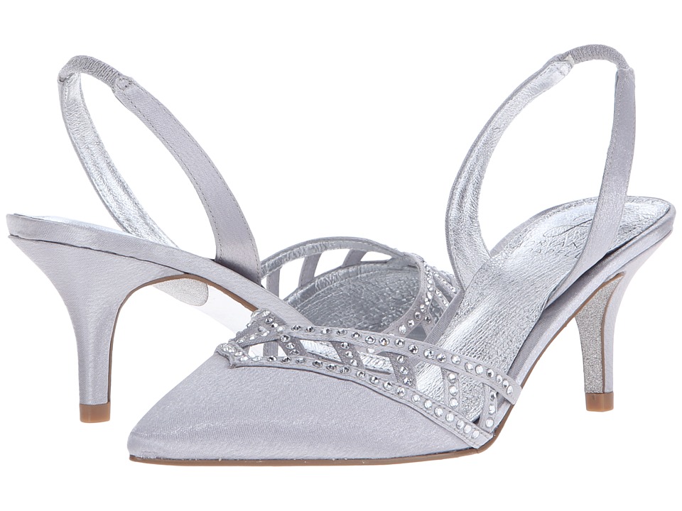 Tacones Mujer Adrianna Papell Haven Plata Tacón Envío Gratis
