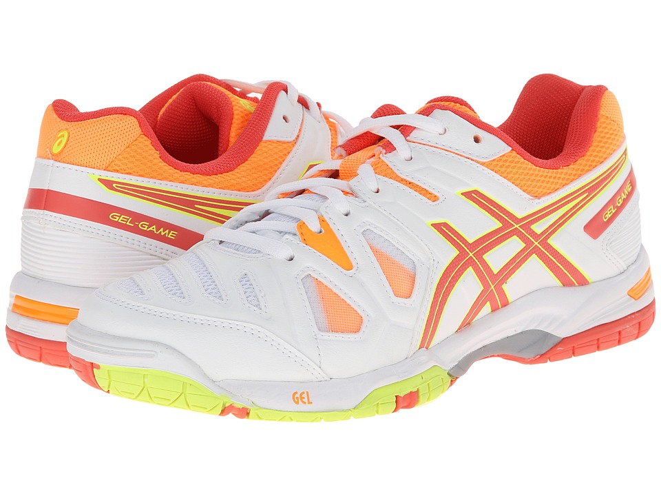 Zapatilla Mujer ASICS Gel-Game® 5 Blanco Planos Malla Sintético