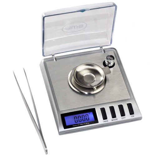 American Weigh Scales GEMINI-20 Escala portátil miligramos, 20 por 0.001 G