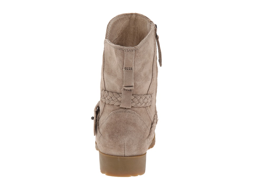 Bota Mujer Teva Delavina Low Suede Plata Planos Gamuza