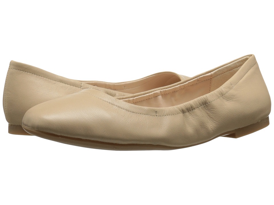 Zapato Mujer Nine West Girlsnite Beige Planos S Envío Gratis