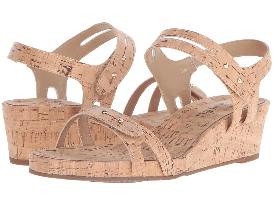 Sandalia Plataforma Mujer Vaneli Kelsa Beige Ta Envío Gratis