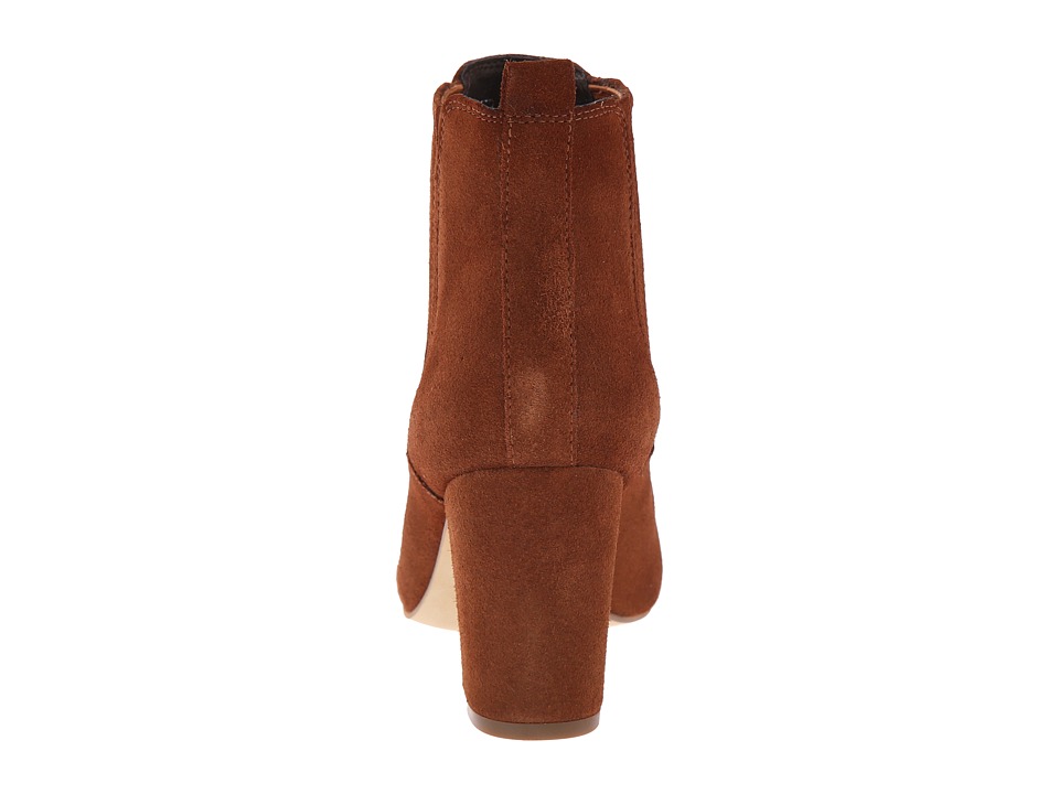 Bota Mujer Steve Madden Gasto Rojo Tacón Medio Envío Gratis