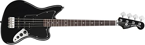 Squier Vintage Modified Jaguar Breve Escala Especial Bajo, Negro
