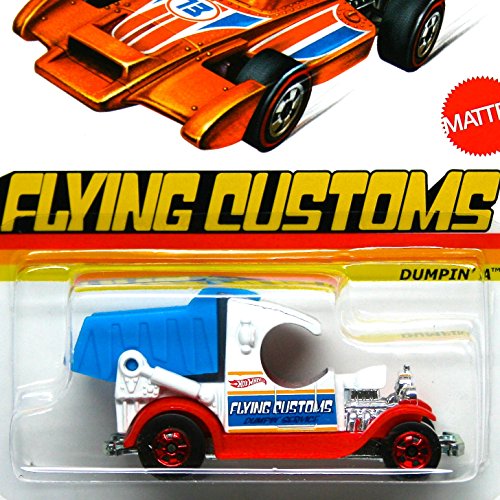 Hot Wheels 2013 Flying Dumpin Aduanas 'Una Escala 1:64