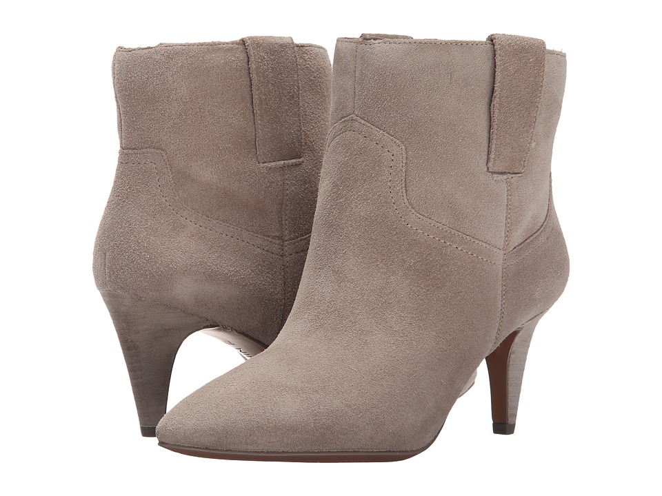 Bota Mujer Nine West Jamaya Gris Pardo Tacón Me Envío Gratis