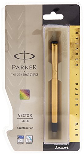 Parker Vector pluma de oro