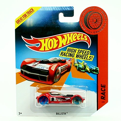 Ballistik Hot Wheels - diseñado para la velocidad - 2013 de alta velocidad de la serie que compite con las ruedas del vehículo (BDW25)