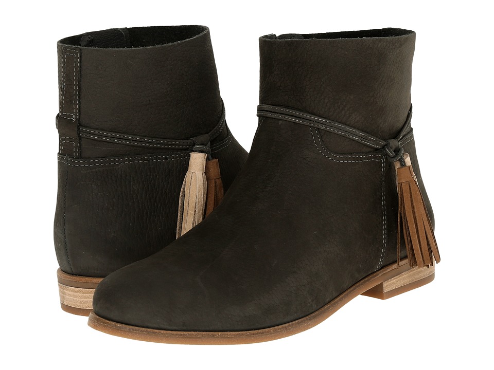 Bota Mujer Lucky Brand Gloriana Negro Planos Si Envío Gratis