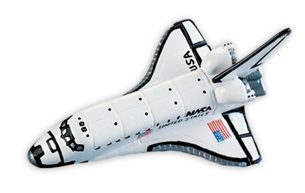 Transbordador espacial orbital mini vehículo por leyendas del Espacio