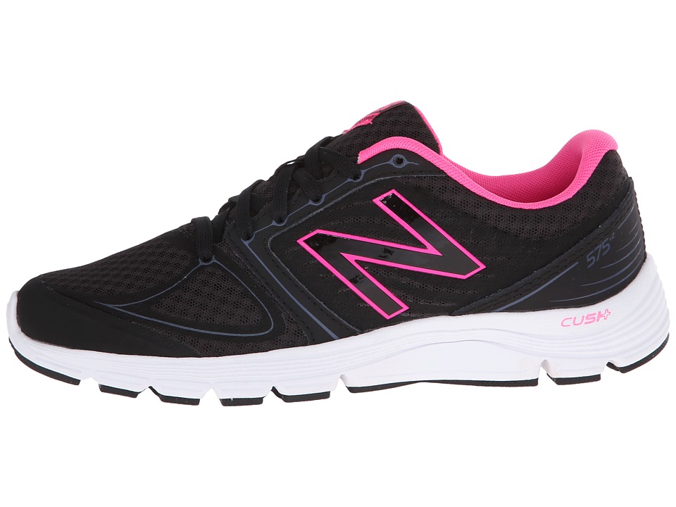 Zapatilla Mujer New Balance W575v2 Negro Planos Envío Gratis