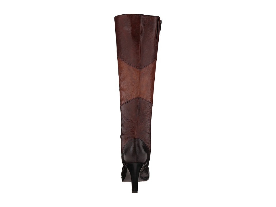 Bota Mujer Naturalizer Analise Café Tacón Medio Cuero Natural