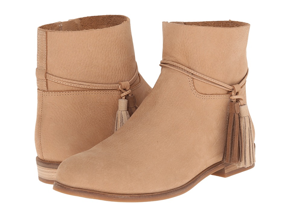 Bota Mujer Lucky Brand Gloriana Beige Planos Si Envío Gratis