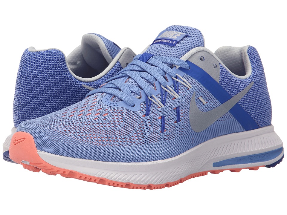 Zapatilla Mujer Nike Zoom Winflo 2 Azul Planos Envío Gratis