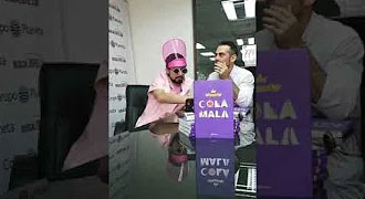 Rey feliz presenta su libro "Cola mala"